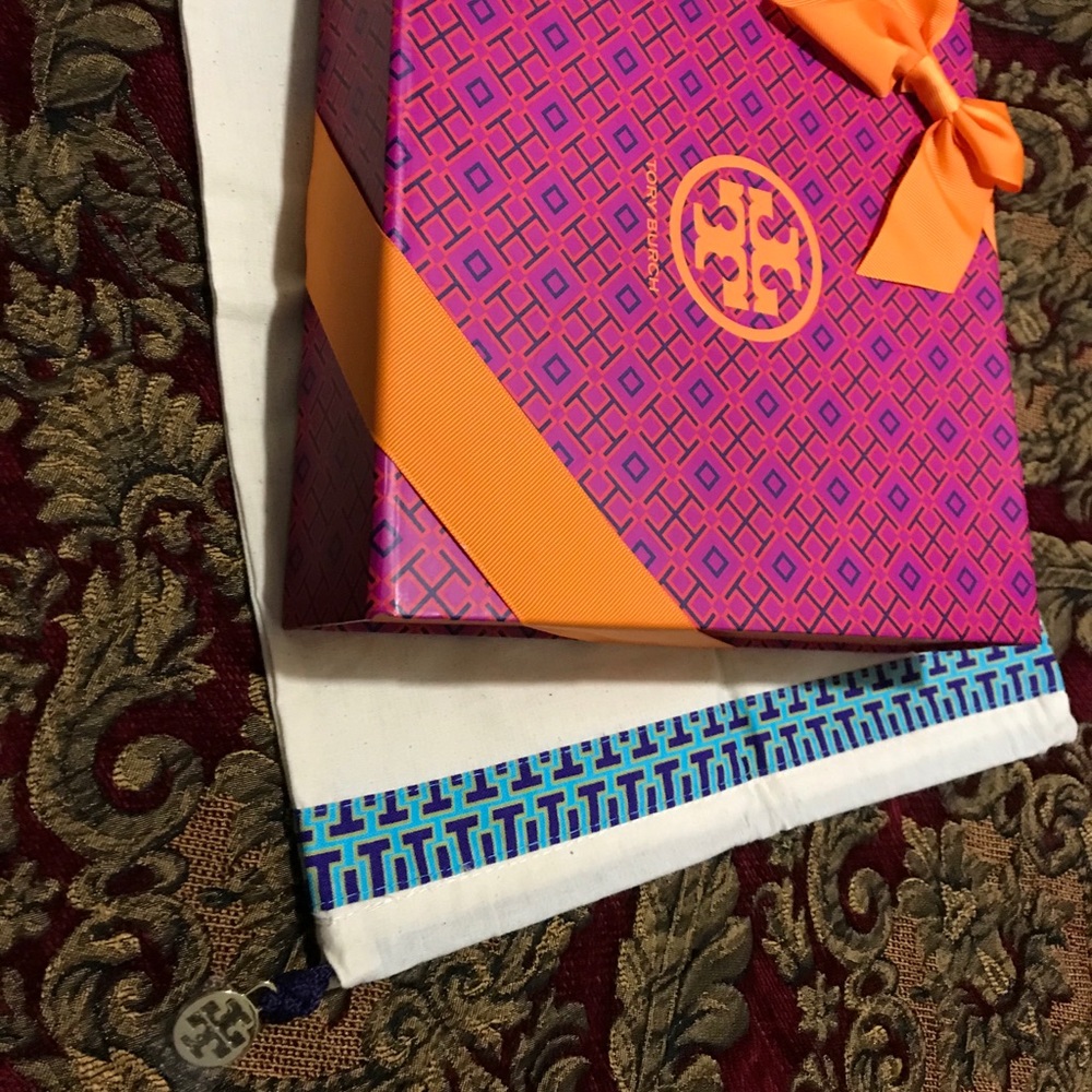 Tory Burch shoebox and Dust Bag